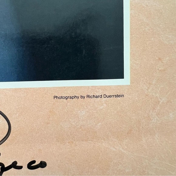 Vintage 90s Disney‎ Sorcerer Mickey Figurine Poster Signed - Picture 4 of 6